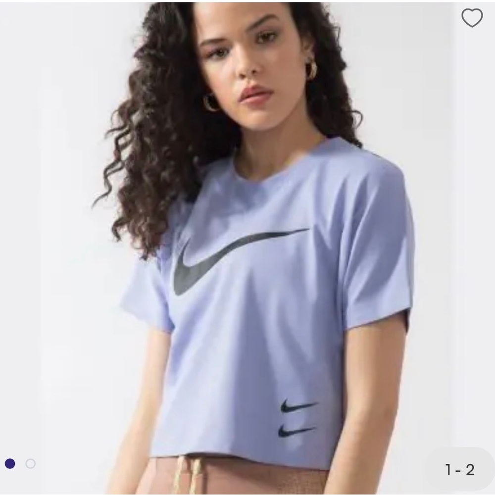 Nike Lavender /blue Crew Neck Tee